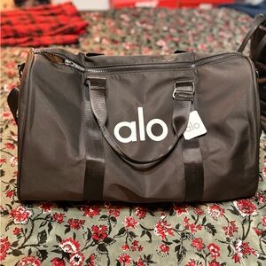 ALO Yoga Charcoal Duffel Bag